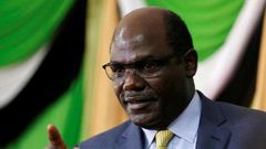 IEBC Chairman Wafula Chebukati. He has  exposed unknown details of 3 Commissioners who resigned