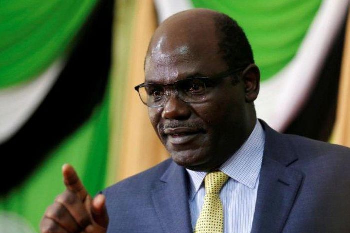 IEBC Chairman Wafula Chebukati. He has  exposed unknown details of 3 Commissioners who resigned