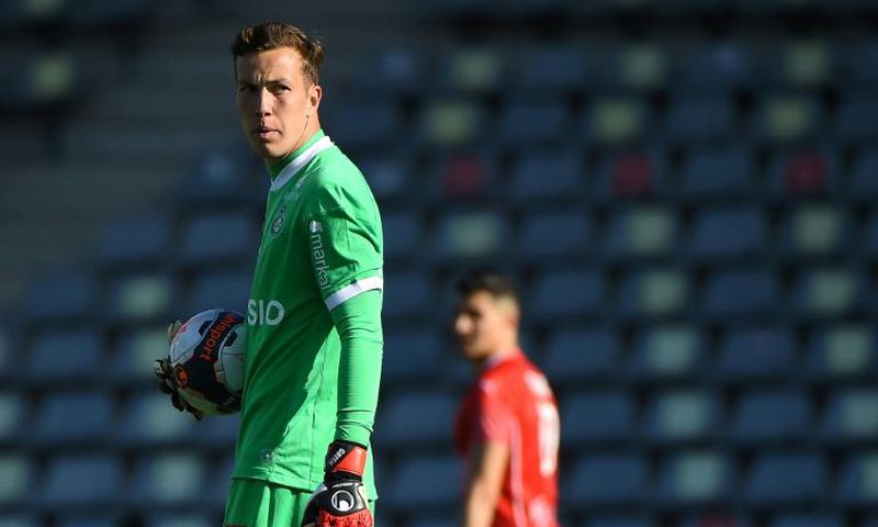 Etienne Green saved a penalty and kept a clean sheet on his Saint-Etienne debut