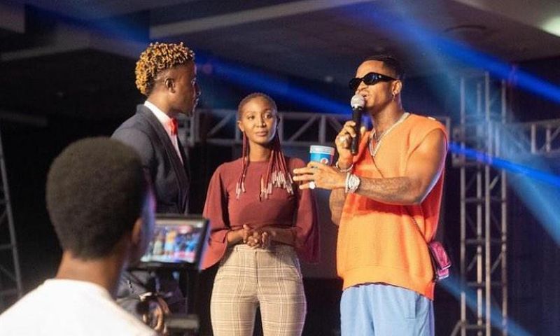 Diamond gifts Comedian Coy Mzungu brand new car during show headlined by Mammito Eunice