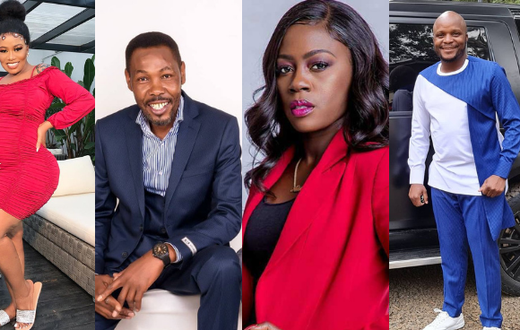 Vera Sidika, Omosh, Akothee and Jalang'o