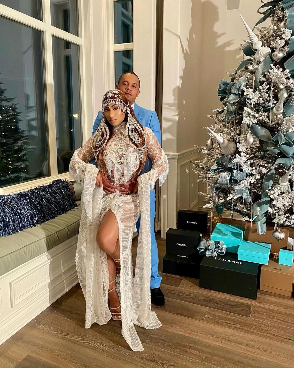Nicki Minaj and her hubby Kenneth Petty [Instagram/NickiMinaj]
