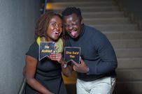 Ferdinand Omondi with his girlfriend Caroline Njeri