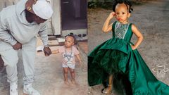 Harmonize and his daughter Zulekha