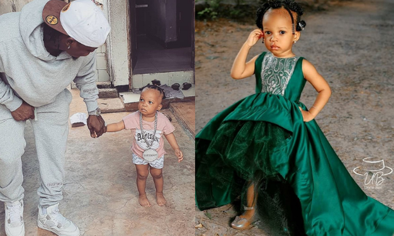 Harmonize and his daughter Zulekha