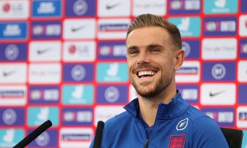 England midfielder Jordan Henderson