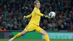 Kasper Schmeichel dreams of following in his father's footsteps at Euro 2020. Peter Schmeichel starred in Denmark's surprise run to the 1992 title