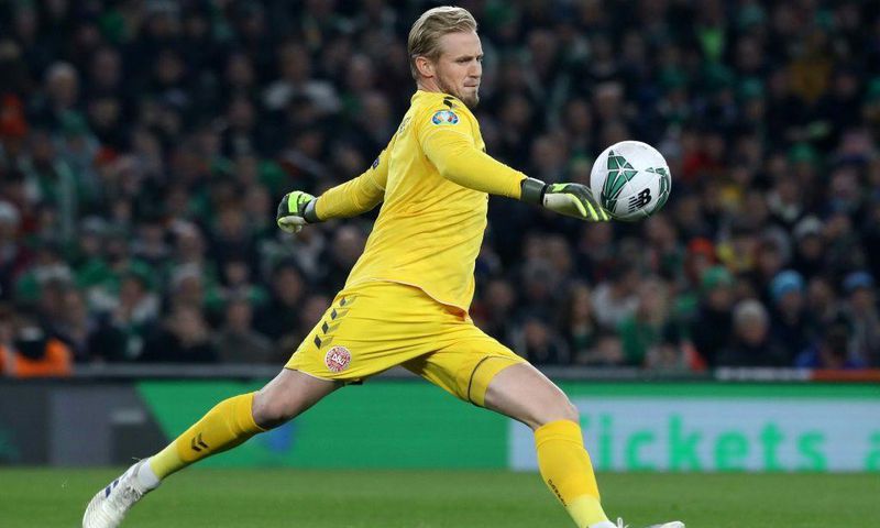 Kasper Schmeichel dreams of following in his father's footsteps at Euro 2020. Peter Schmeichel starred in Denmark's surprise run to the 1992 title