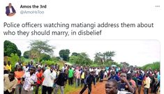 Reaction to Interior CS Fred Matiang'i proposal on policy to bar policemen from marrying each other