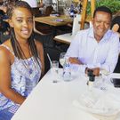 Governor Alfred Mutua and Lillian Nganga during their Happy Days as a Couple
