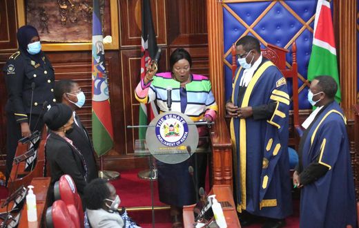 Senate achieves Two-Thirds Gender Rule after Agnes Kavindu’s swearing in