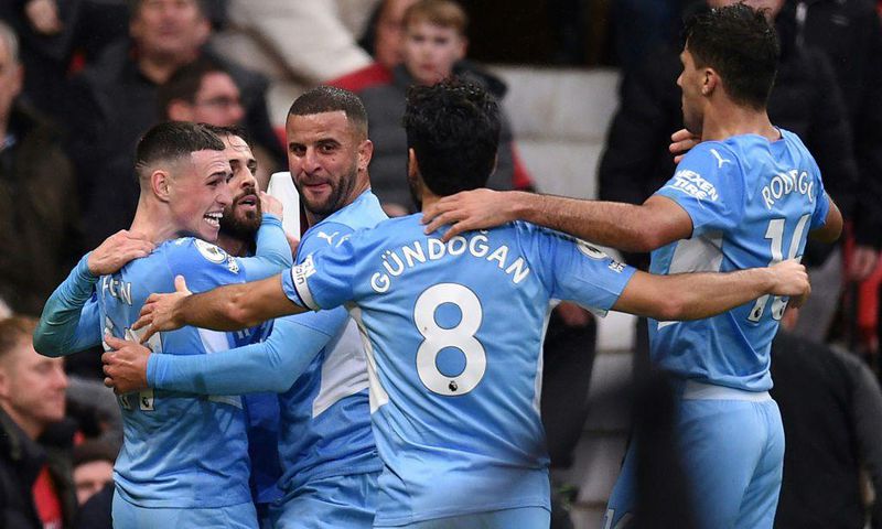 Manchester City dominated Manchester United to win 2-0 at Old Trafford