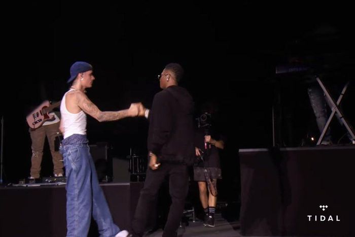Wizkid and Justin Bieber (Twitter/Tidal)
