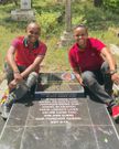 Makena with her Brother. Ex-BBC Journalist Makena Njeri pays heartfelt tribute to late mother on her 58th birthday (Photos)