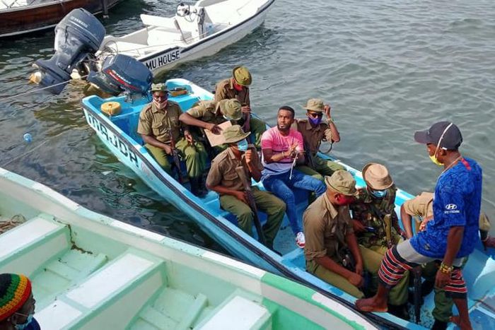 Lamu MCA Yahya Ahmed Shee jailed for 5 years for attempting to break out convicted drug traffickers (Courtesy)