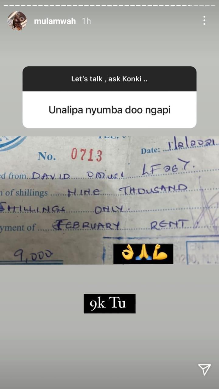 Mulamwah reveals he pays Sh9K rent, talks gender reveal for his unborn child