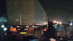 Death toll rises to 5 in trailer-Maptra matatu accident along Mombasa Road