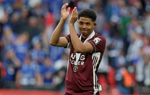 Leicester defender Wesley Fofana