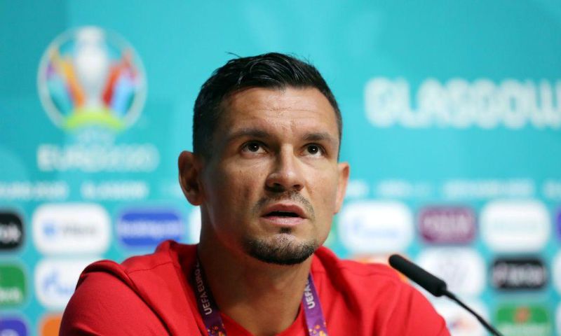 Dejan Lovren returns to the Croatia defence against the Czech Republic