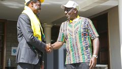 Deputy President William Ruto welcomes LSK President Nelson Havi to UDA Party [Photos]