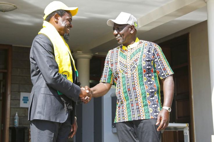 Deputy President William Ruto welcomes LSK President Nelson Havi to UDA Party [Photos]