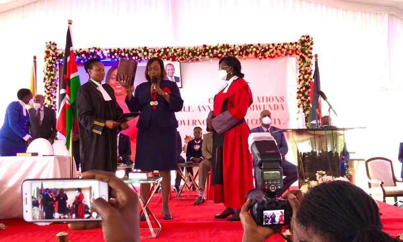 Ann Kananu Mwenda sworn in as Nairobi Governor