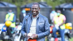 Deputy President William Ruto during a recent function at his official residence in Karen, Nairobi