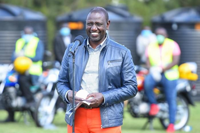 Deputy President William Ruto during a recent function at his official residence in Karen, Nairobi