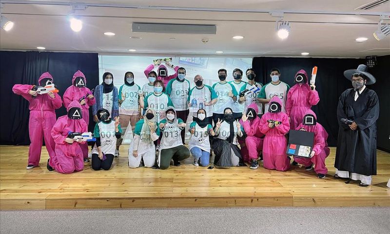 UAE: Residents play real-life 'Squid Game' in Abu Dhabi, without the violence