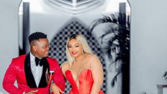 Frida Kajala with Harmonize