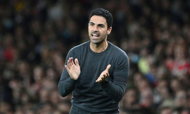 Arsenal's Spanish manager Mikel Arteta