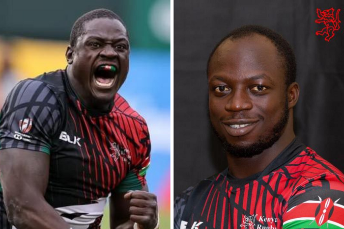 Kenya 7s duo Alvin Otieno (left) and Jeff Oluoch (right) named in World Rugby 7s Dream Team for second week in a row.