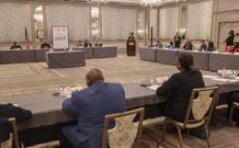 Also in presence was the Leader of Majority in Kenya's National Assembly Amos Kimunya, Cabinet Secretaries Betty Maina (Industrialization) and Raychelle Omamo (Foreign Affairs).