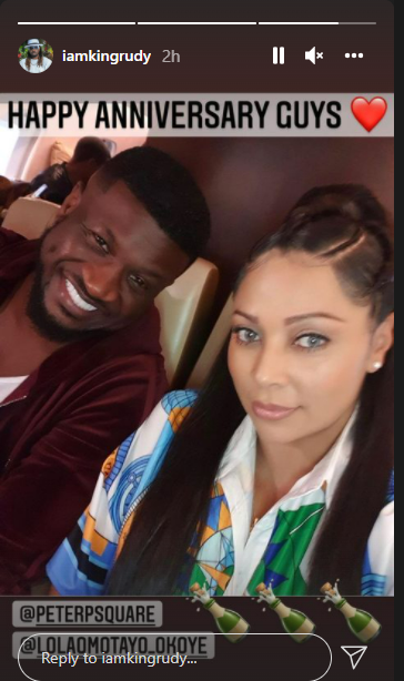 It looks like all the fences have been mended in the Okoye clan.