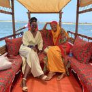 Award-winning actress Lupita Nyong’o  in Lamu