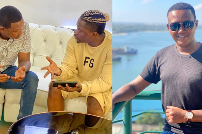 Machakos Governor Dr. Alfred Mutua  and Rayvanny