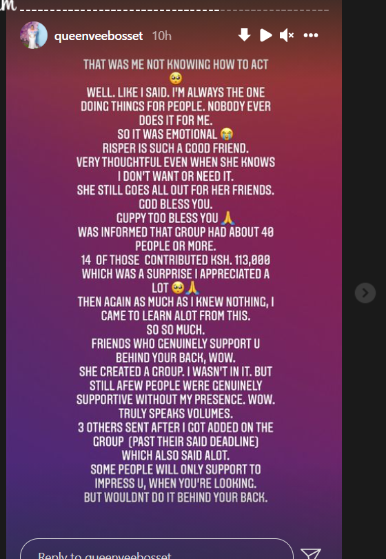 Vera Sidika's posts