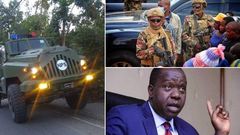 Details of rarely-seen weapons Interior CS Fred Matiang'i has unleashed on Laikipia bandits
