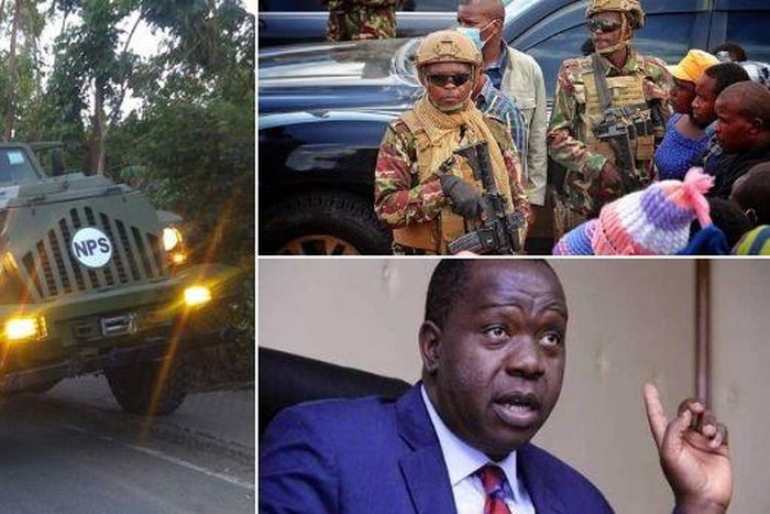 Details of rarely-seen weapons Interior CS Fred Matiang'i has unleashed on Laikipia bandits