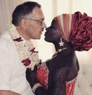 Singer Nyota Ndogo and her Hubby . Nyota has expressed her  loneliness while her husband is away.