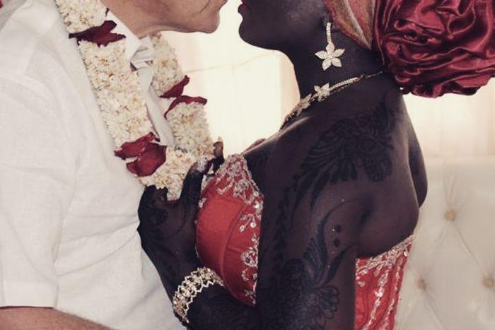 Singer Nyota Ndogo and her Hubby . Nyota has expressed her  loneliness while her husband is away.