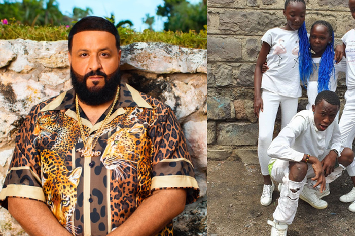 DJ Khaled and Huruma Town Kids