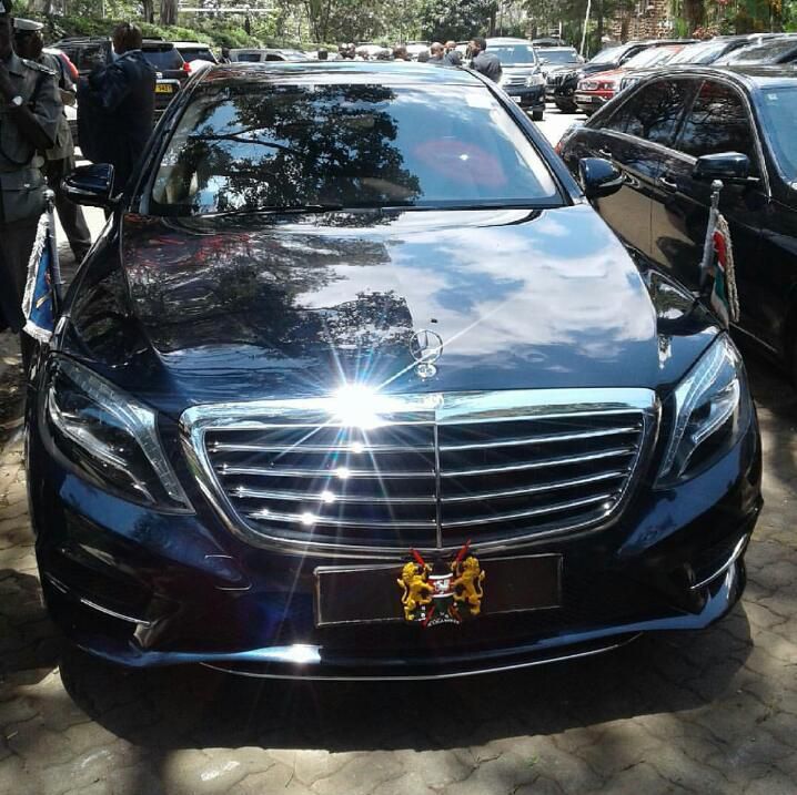 President Uhuru Kenyatta's Mercedes -Maybach Pullman