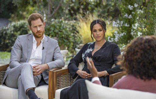 Meghan and Harry sat down with Oprah for one of the biggest interviews of the decade (CBS)