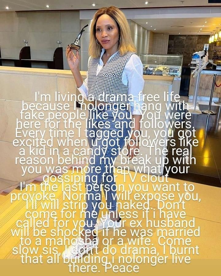 Zari Hassan and Norma Mngoma