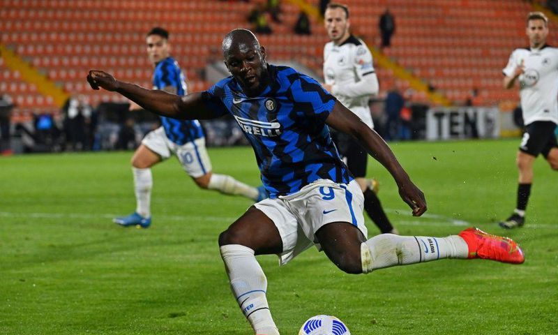 Romelu Lukaku won his first title with Inter Milan last season