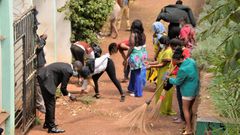 A group of 57 people sentenced after breaking Covid-19 regulations