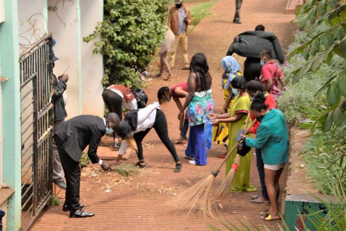 A group of 57 people sentenced after breaking Covid-19 regulations