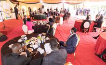 Raila Odinga missing as Deputy President William Ruto attends National Prayer breakfast alongside President Uhuru Kenyatta