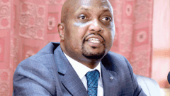 Moses Kuria and Deputy President William Ruto (Twitter)